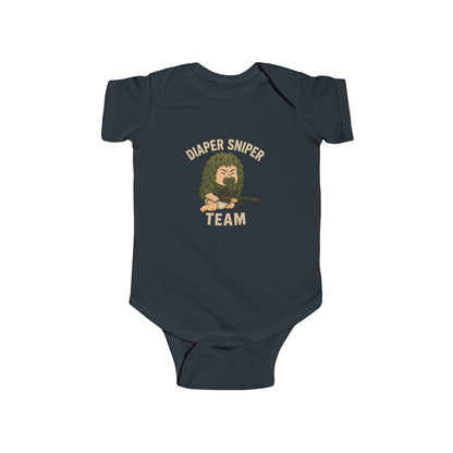 Diaper Sniper Team — Ghillie Baby Edition
