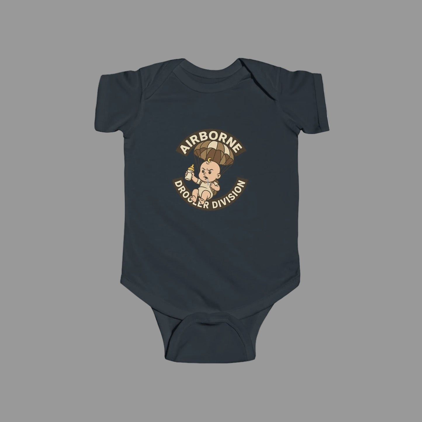 Airborne Drooler Division — Paratrooper Baby Tee