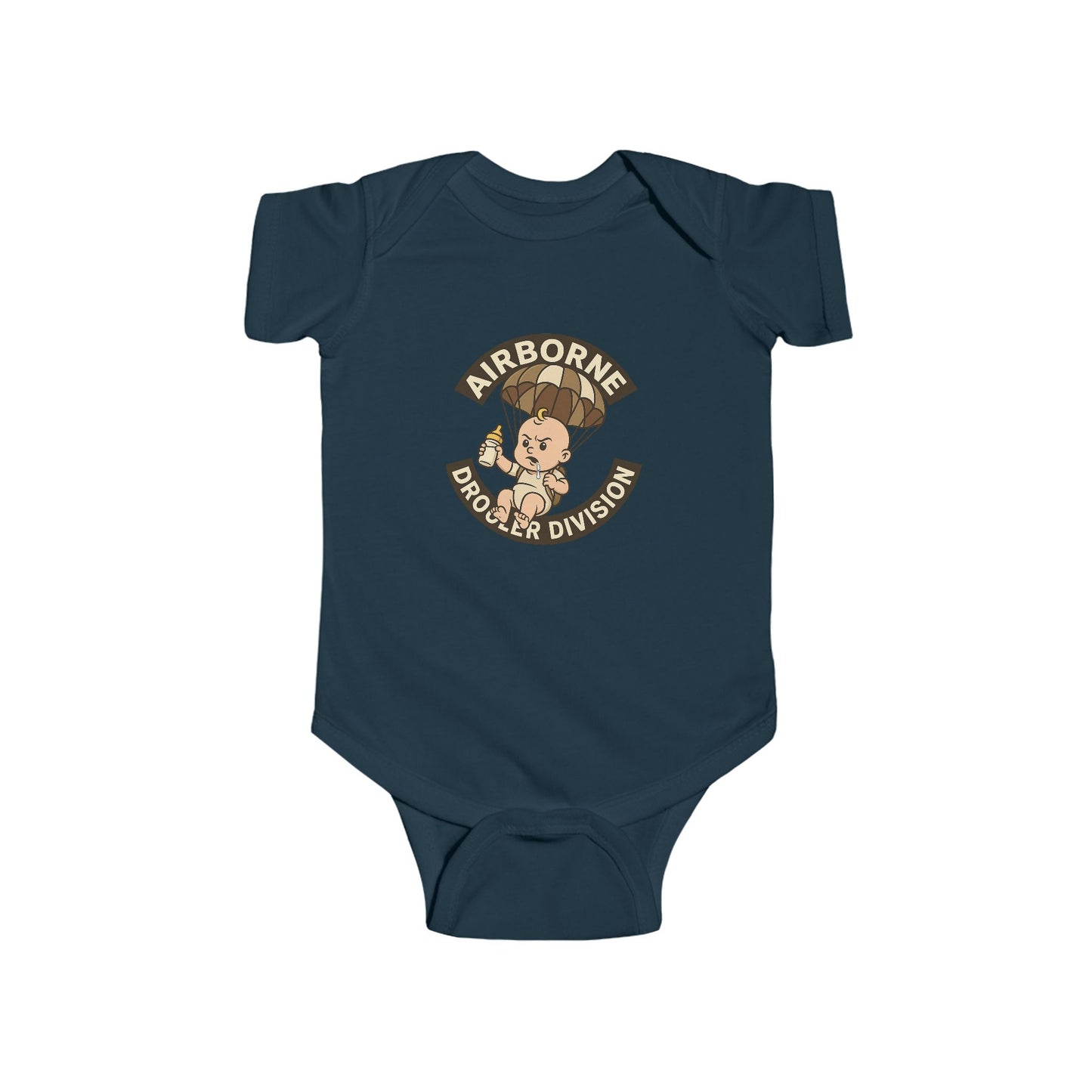 Airborne Drooler Division — Paratrooper Baby Tee