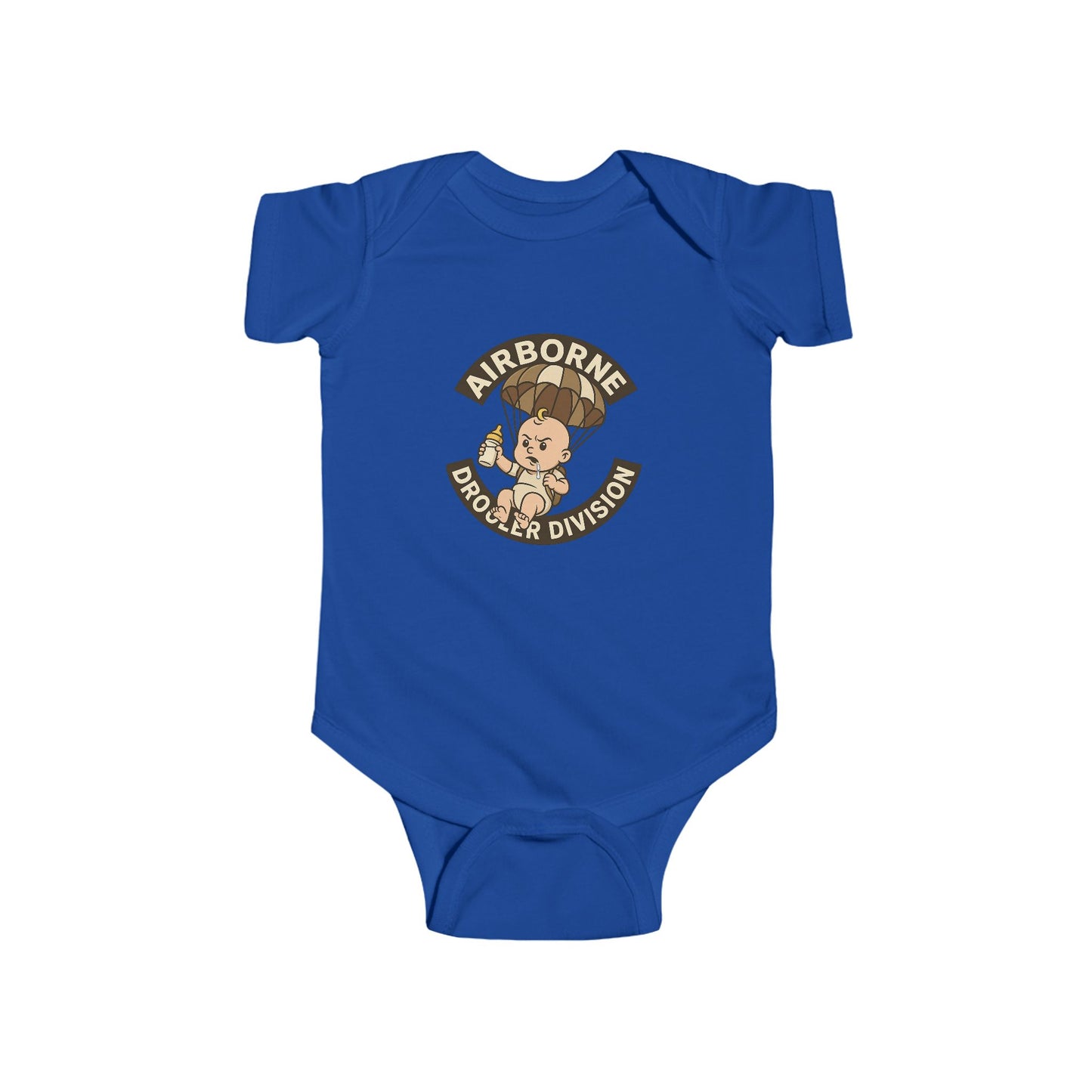 Airborne Drooler Division — Paratrooper Baby Tee