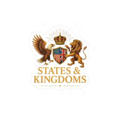 States & Kingdoms Logo Sticker – Bold Heritage Edition