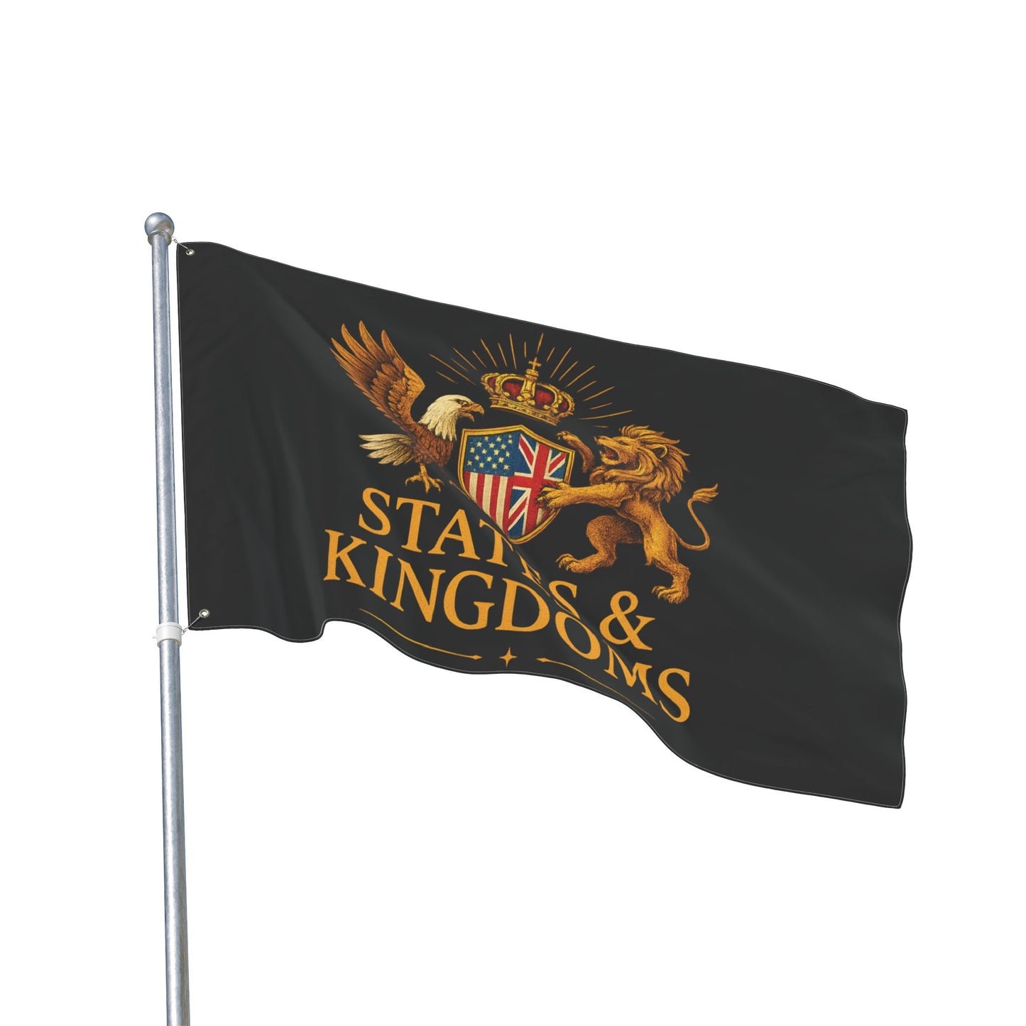 States & Kingdoms Unity Crest Flag