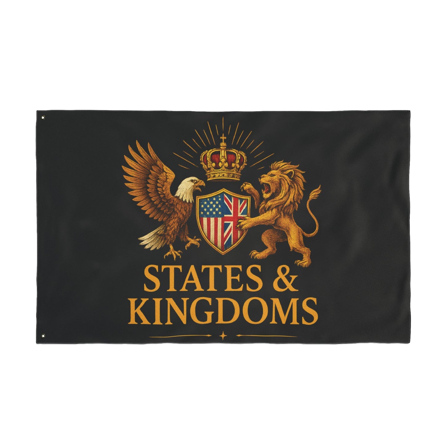 States & Kingdoms Unity Crest Flag