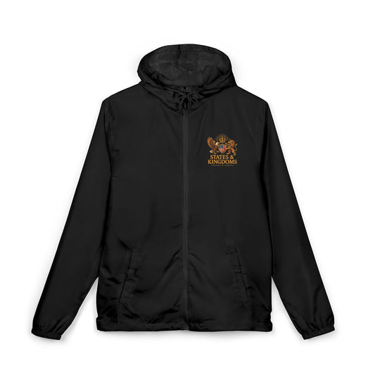 States & Kingdoms Official Logo Windbreaker – Eagle & Lion Cres