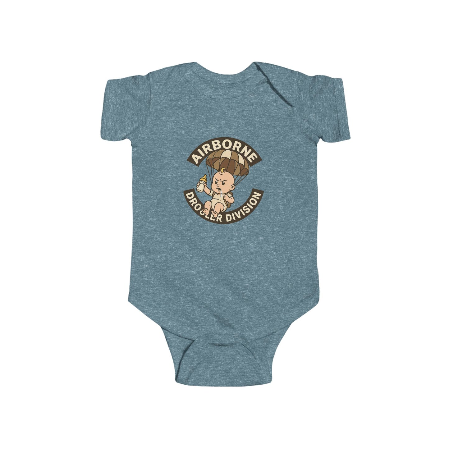 Airborne Drooler Division — Paratrooper Baby Tee