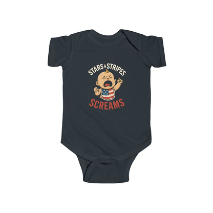 Stars, Stripes & Screams Baby Tee