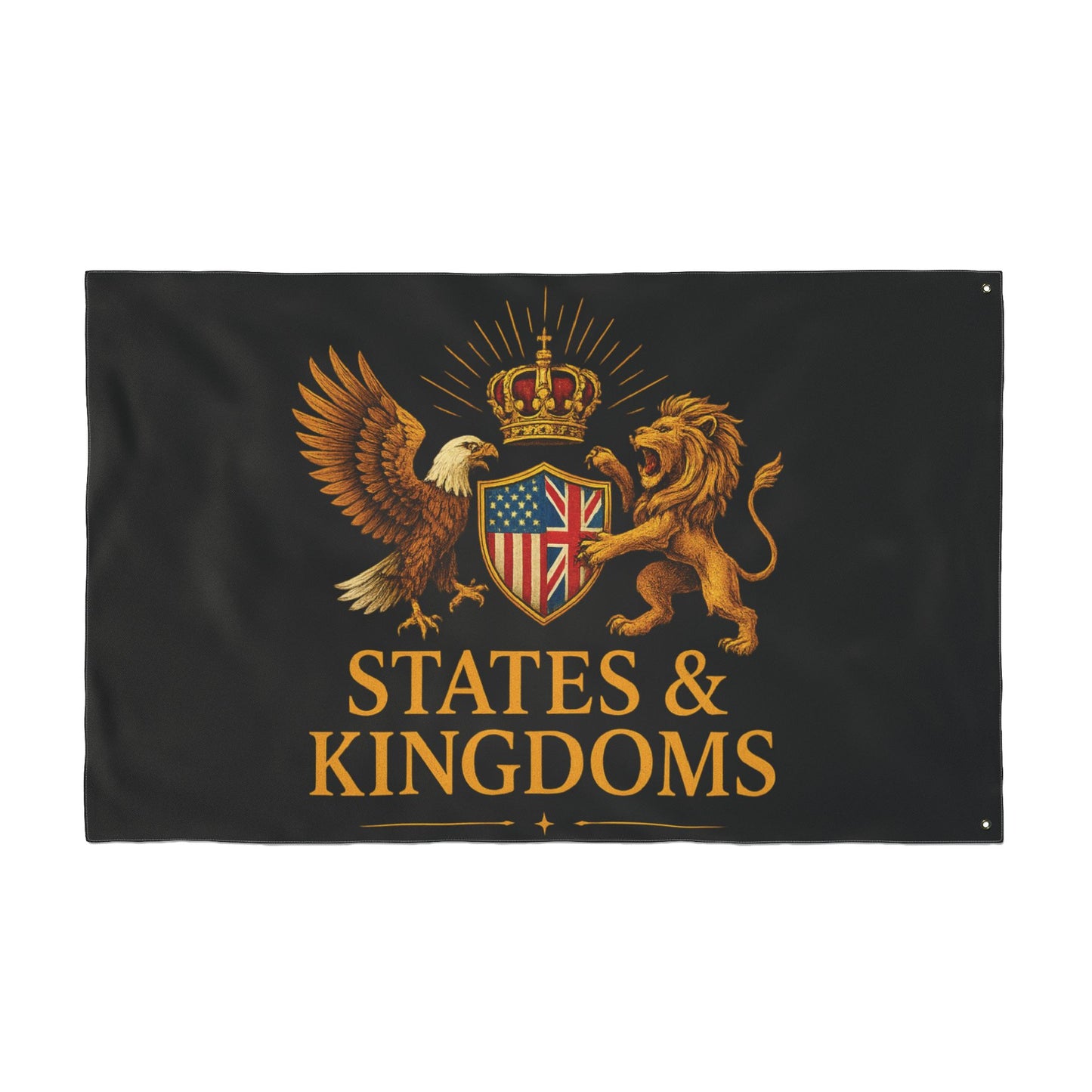 States & Kingdoms Unity Crest Flag
